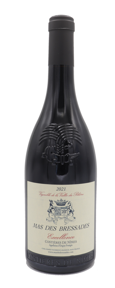 Mas des Bressades, Cuvée Excellence Rouge, Costières de Nîmes 2021 - BIO