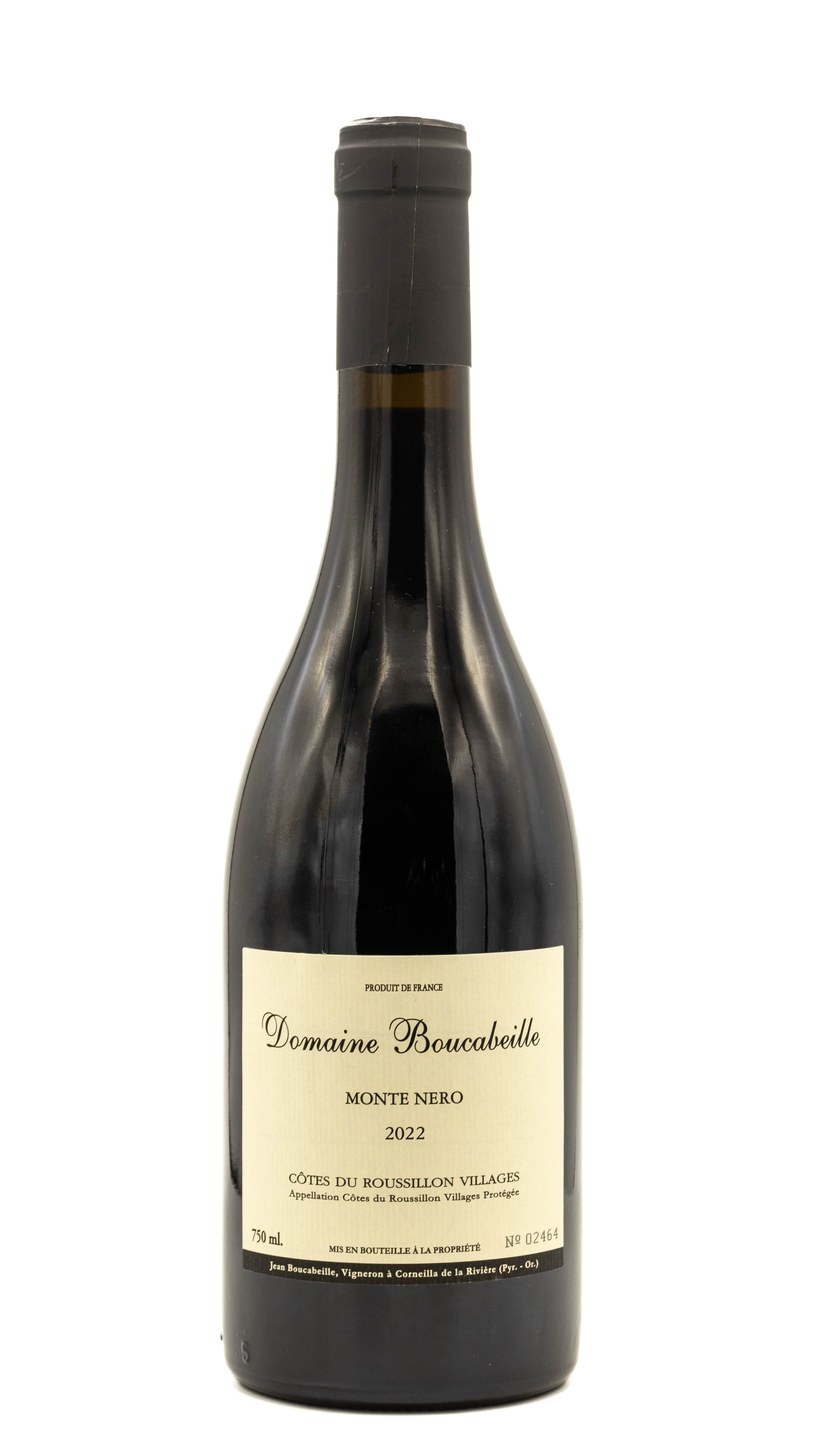 Domaine Boucabeille, Monte Nero, Côtes du Roussillon Villages 2022 - BIO