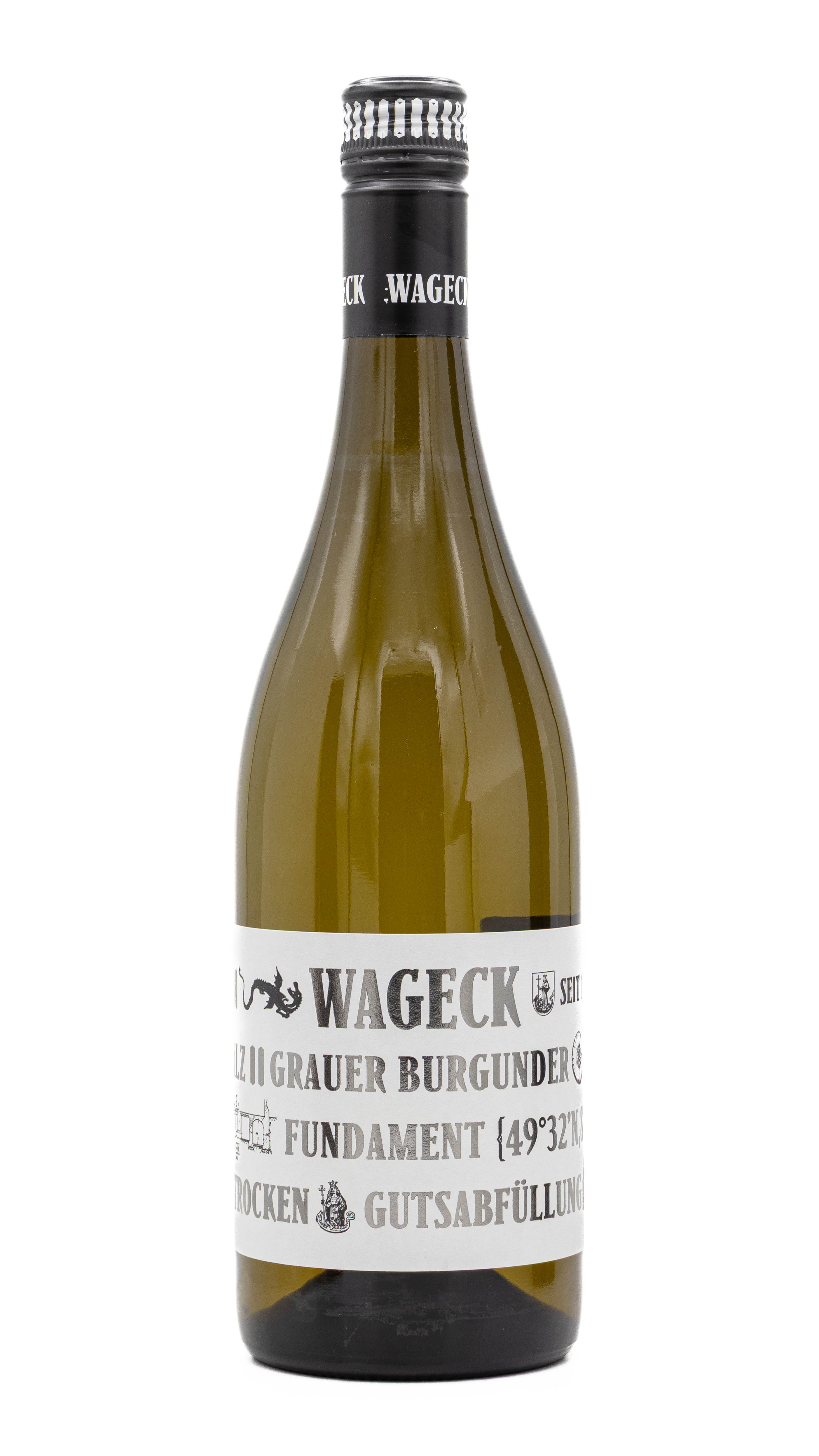 Wageck Grauer Burgunder Fundament QbA trocken 2025 VEGAN