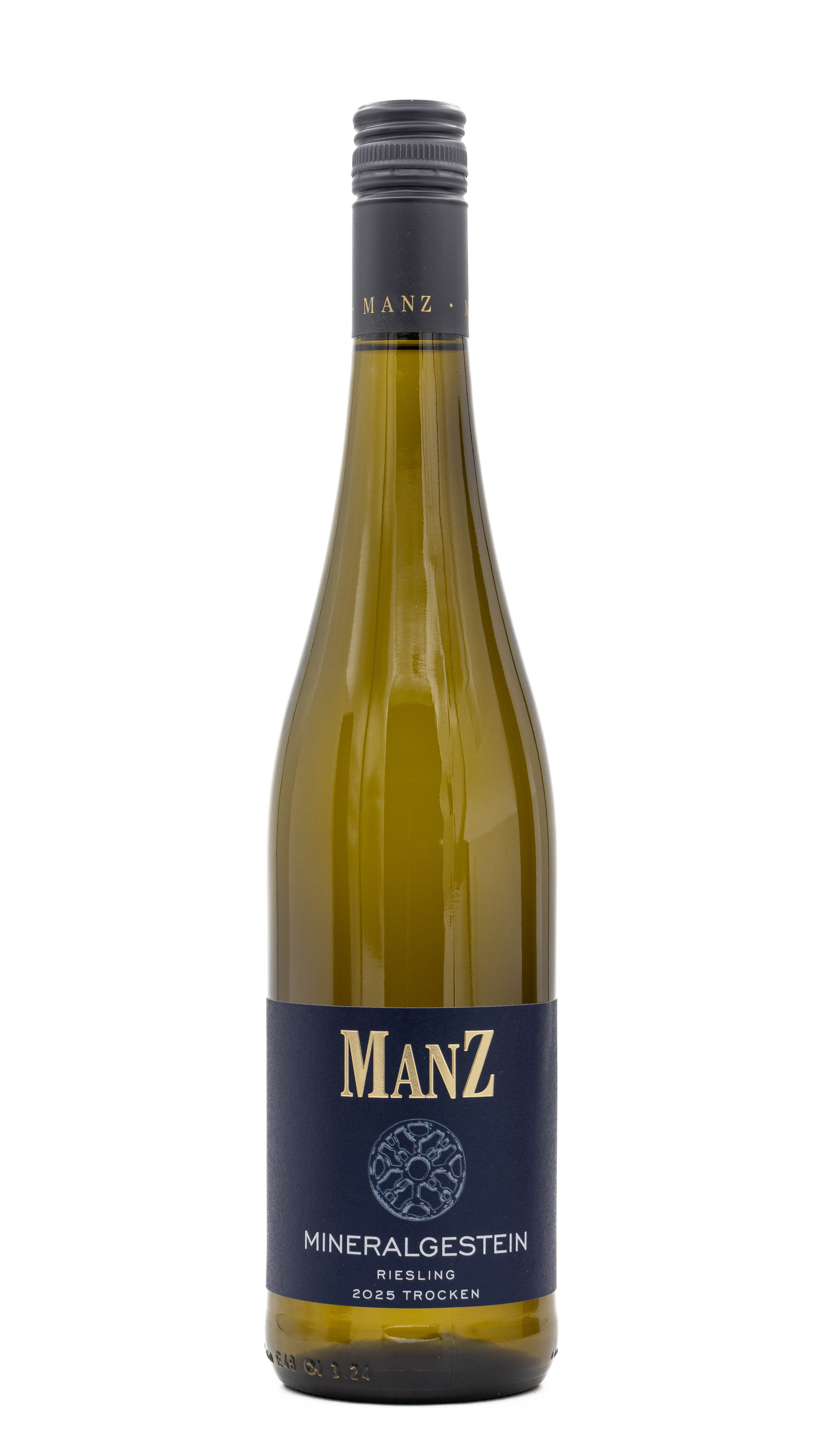 Weingut Manz, Mineralgestein Riesling trocken 2025