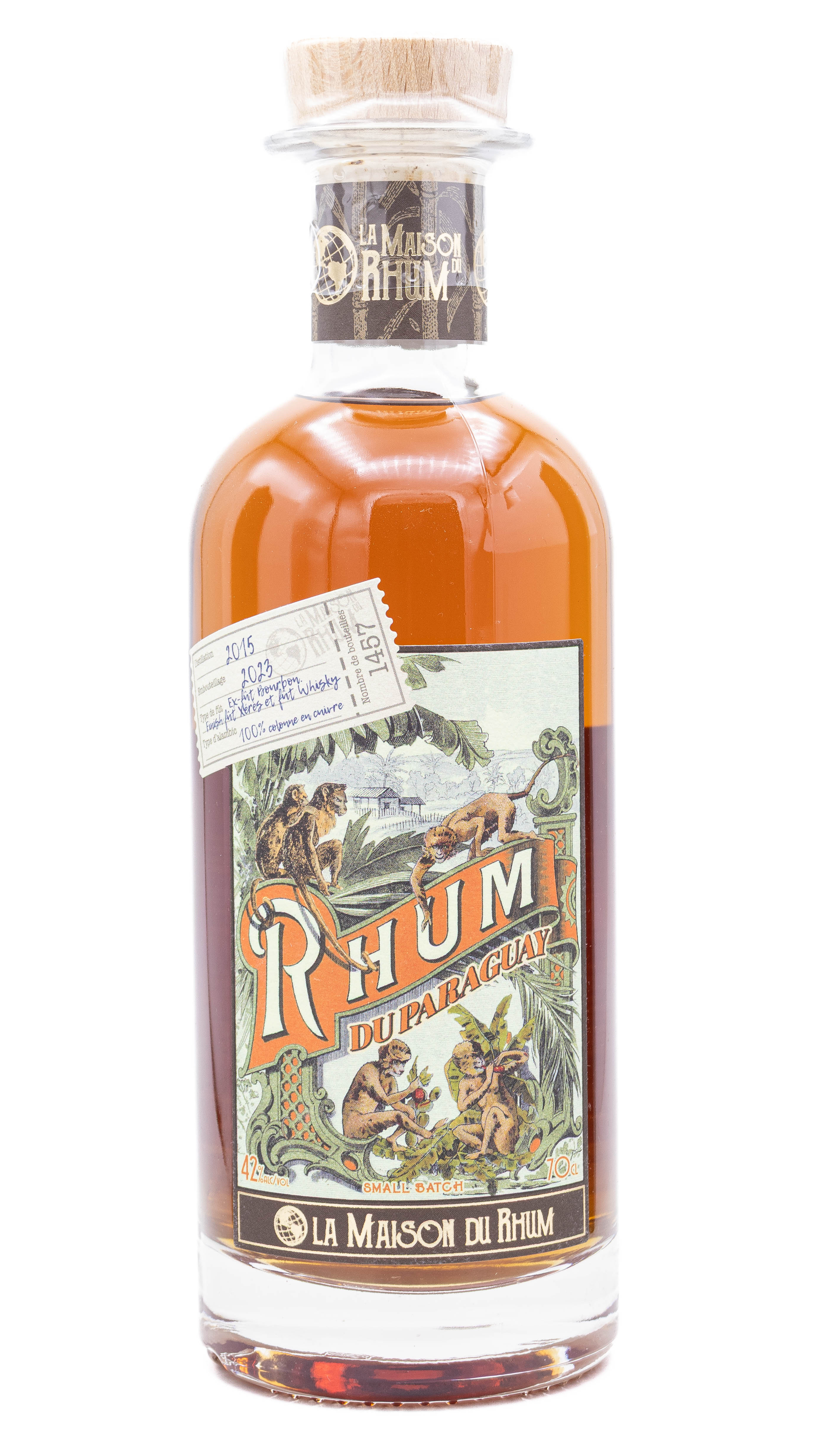 La Maison Du Rhum, Rhum du Paraguay Batch No.6 - 42%