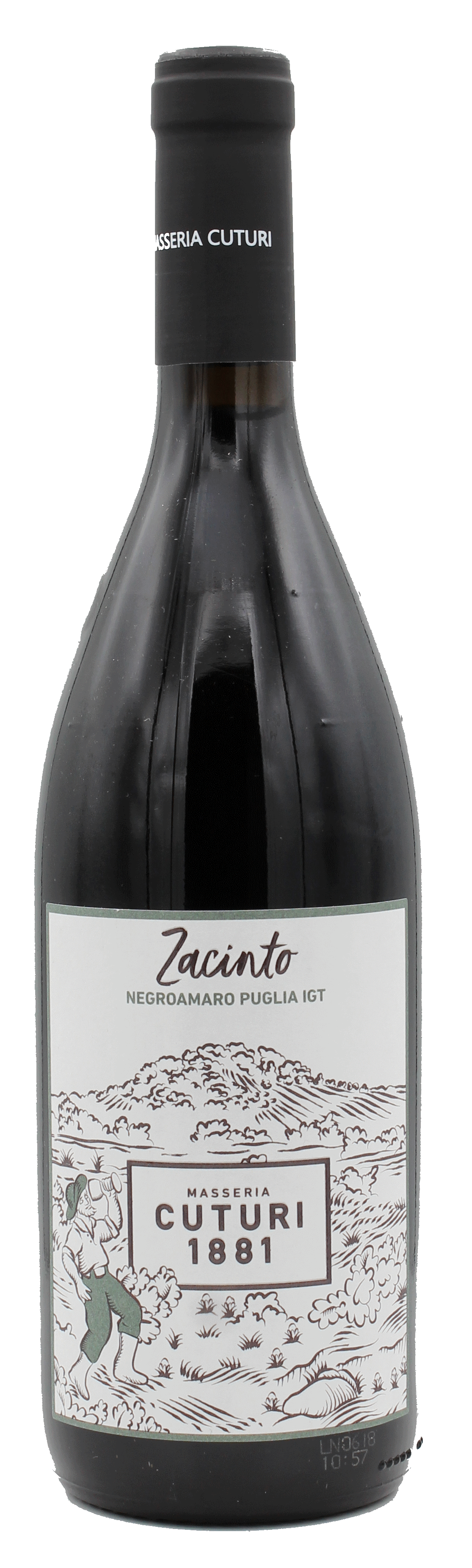 Masseria Cuturi 1881, Negroamaro Salento "Zacinto" 2023 - BIO