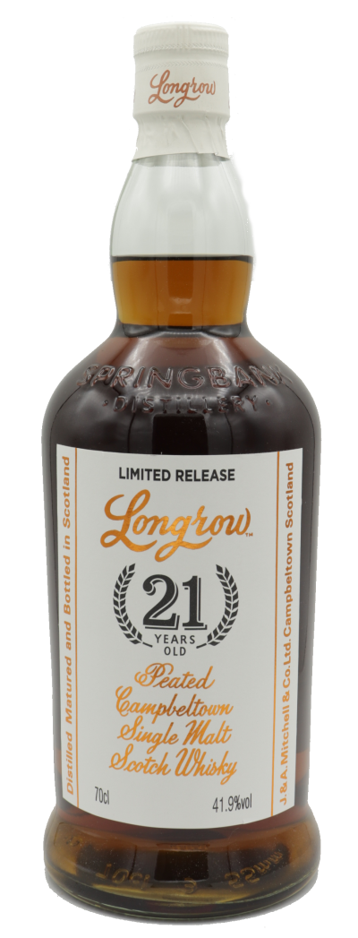 Longrow 21 Years (2022) Peated Campbeltown Single Malt Scotch 41,9% - 1 of 264 Btl