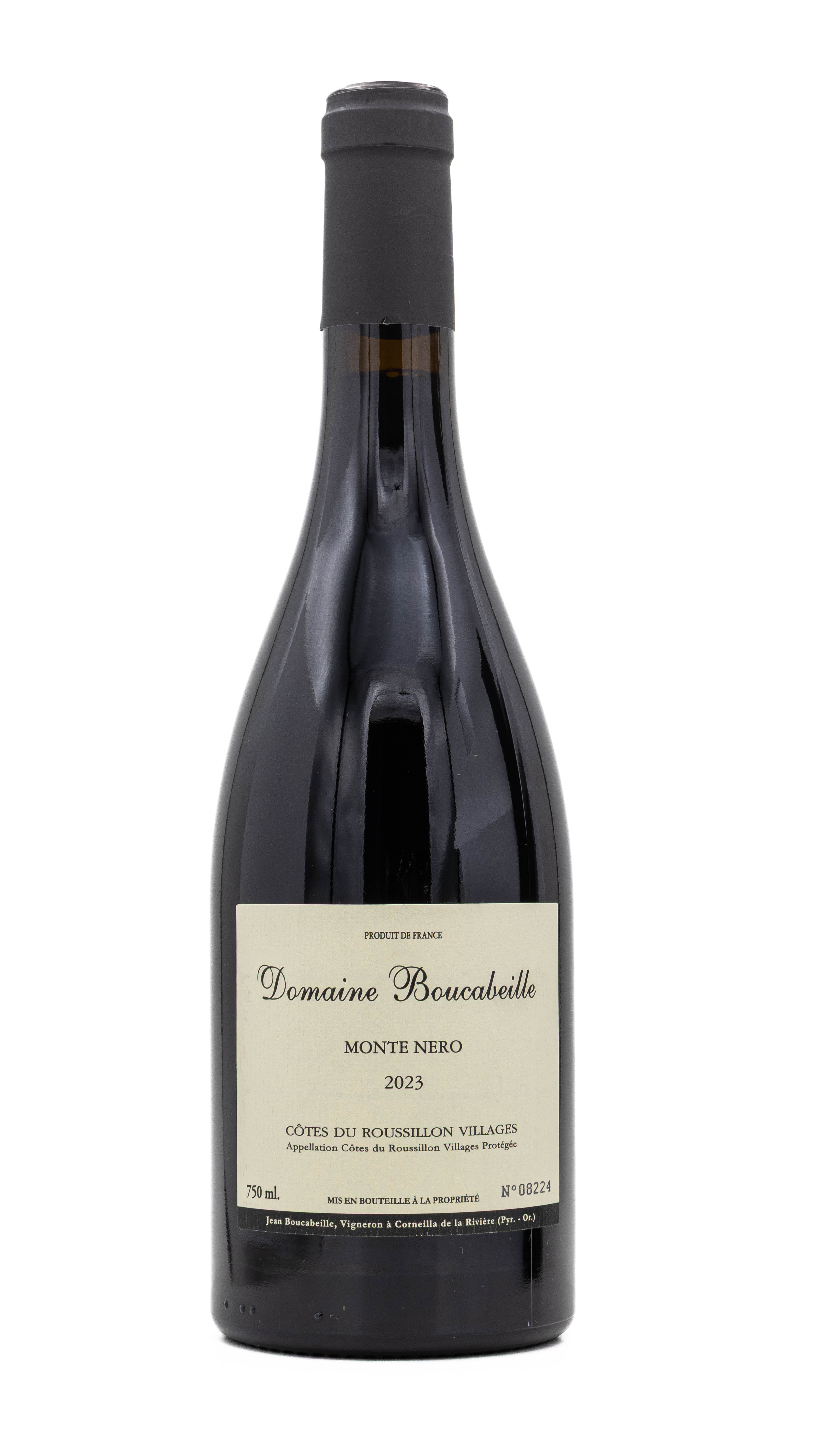 Domaine Boucabeille, Monte Nero, Côtes du Roussillon Villages 2023 - BIO