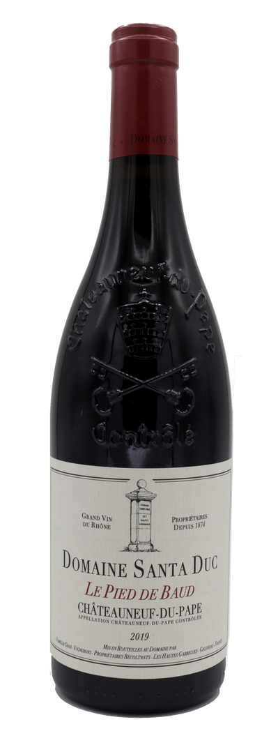 Domaine Santa Duc, Châteauneuf-du-Pape Pied de Baud 2019 - BIO