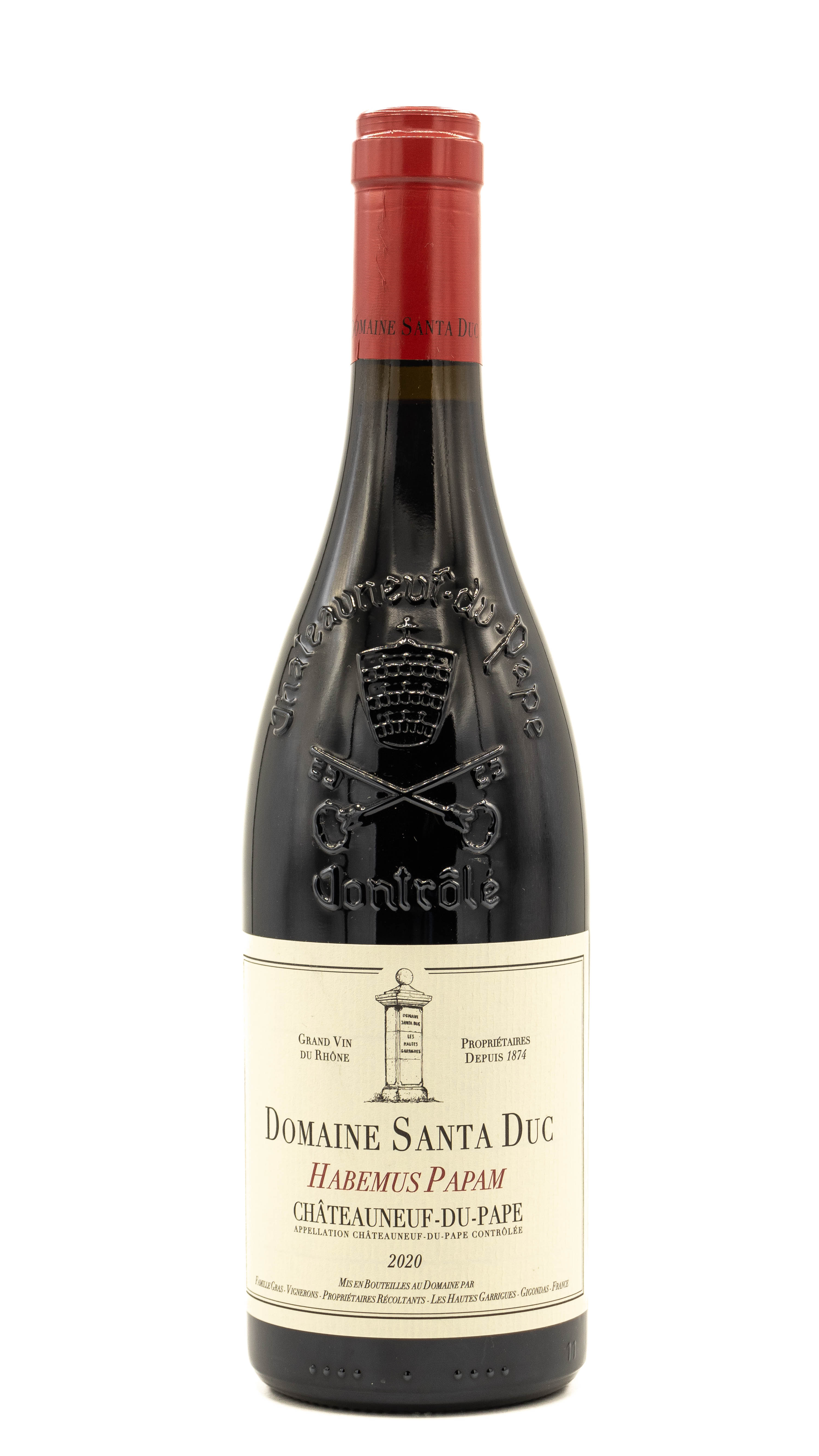 Domaine Santa Duc Châteauneuf du Pape Habemus Papam 2020 - BIO