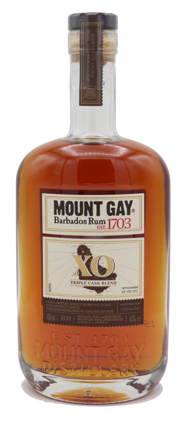 Mount Gay Rum XO Triple Cask Blend 43%
