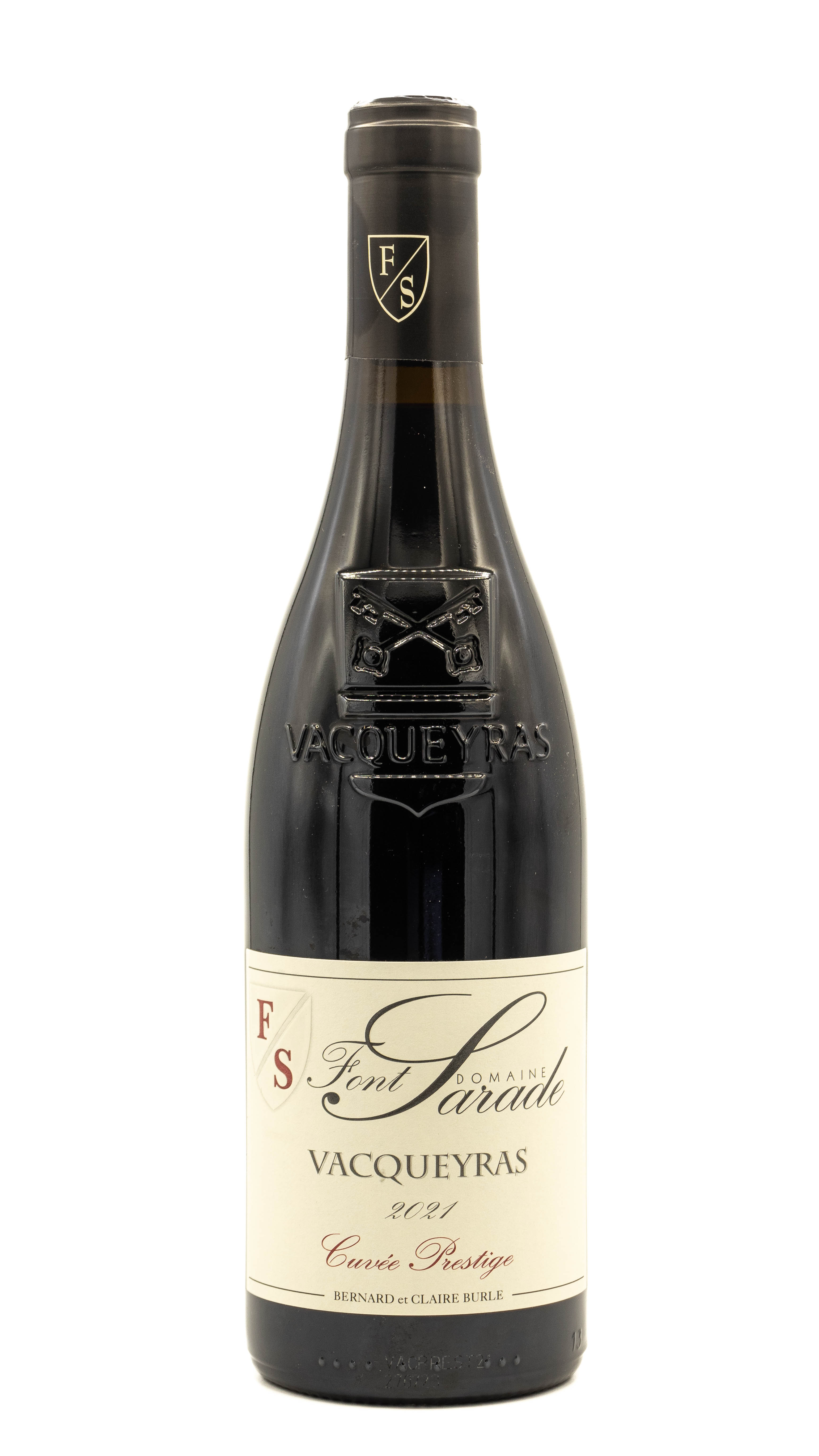 Font Sarade Vacqueyras "Cuvée Prestige" 2021