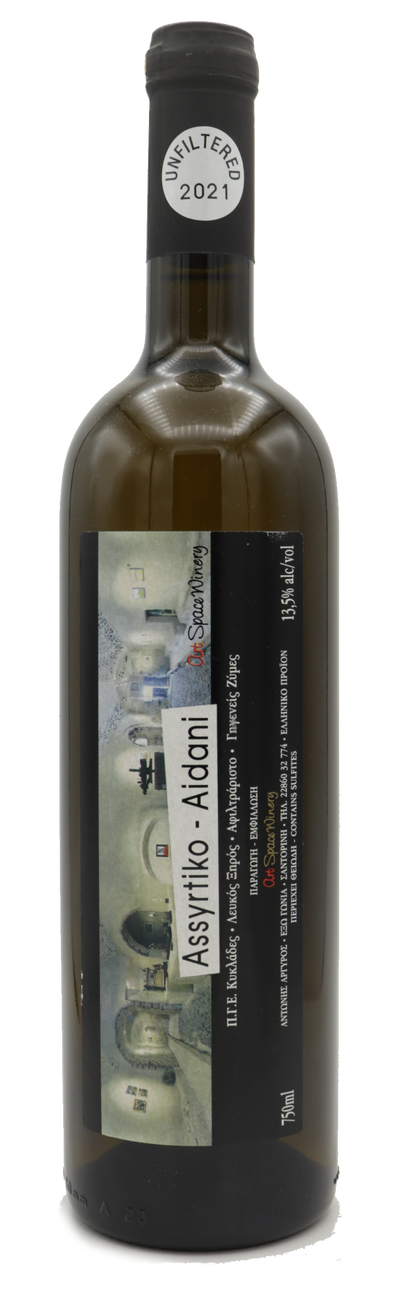 Art Space Winery Assyrtiko Aidani unfiltered 2021