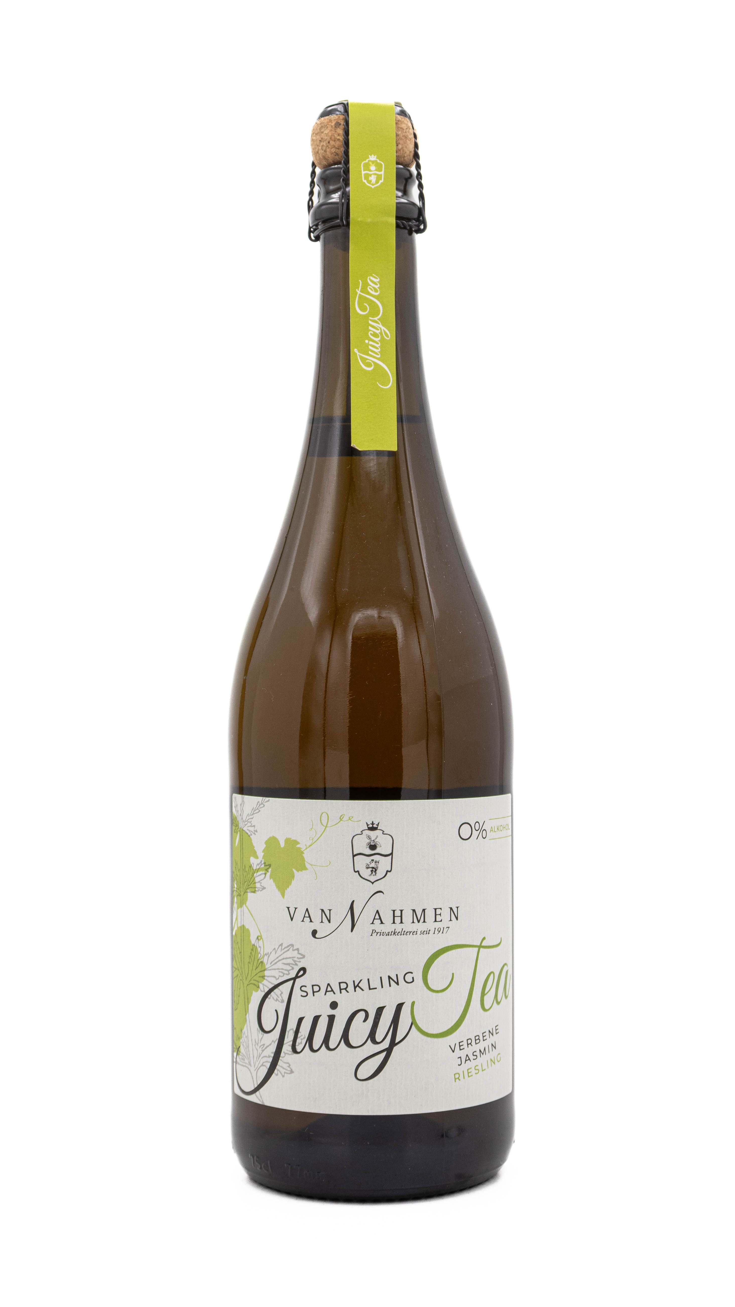 Van Nahmen, Sparkling Juicy Tea Verbene, Jasmin, Riesling BIO