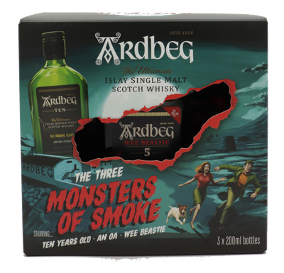 Ardbeg The three Monsters of Smoke