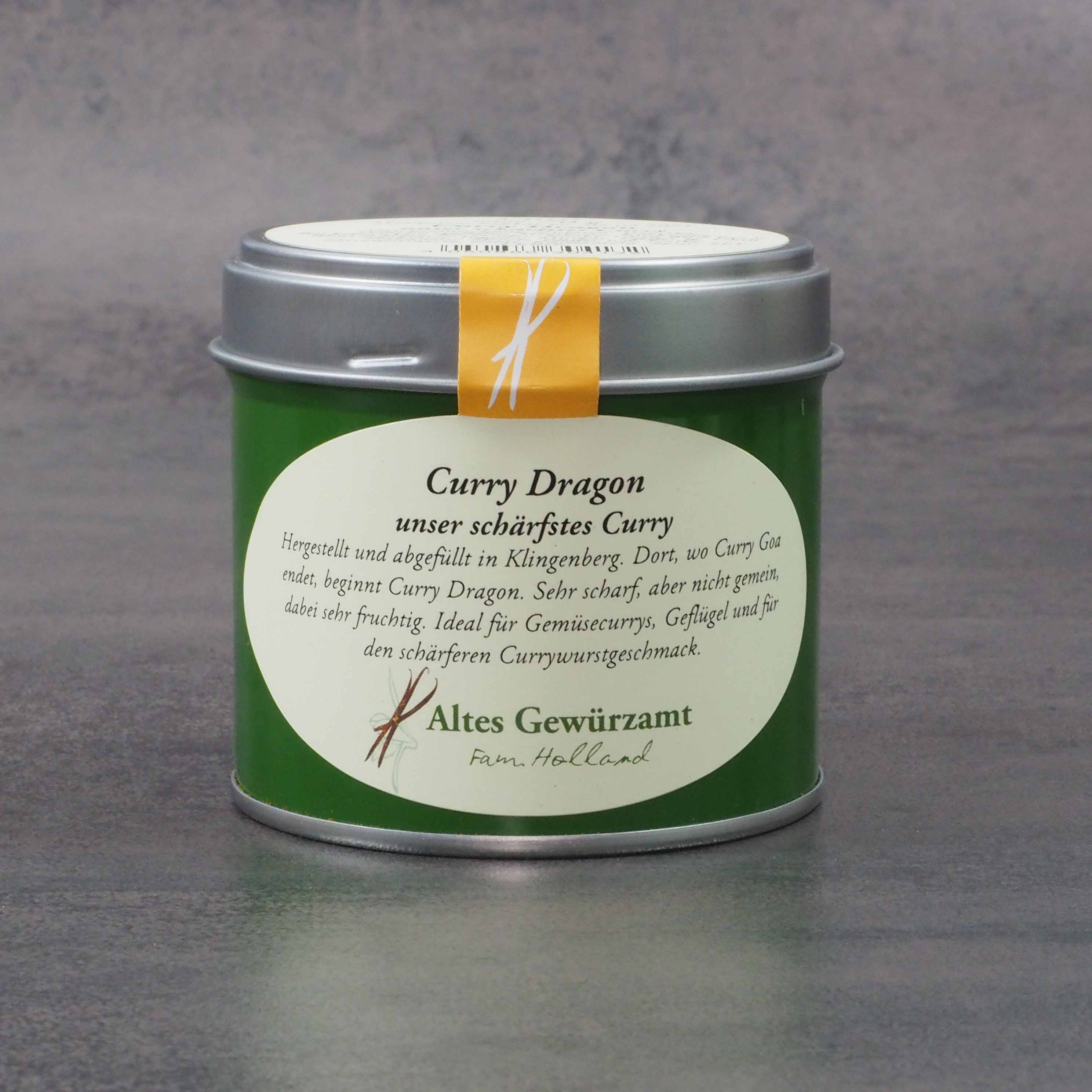 Altes Gewürzamt, Curry Dragon, Gewürzmischung 70g - Hollands schäfstes Curry!
