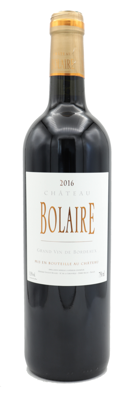 Château Bolaire Bordeaux Superieur 2016