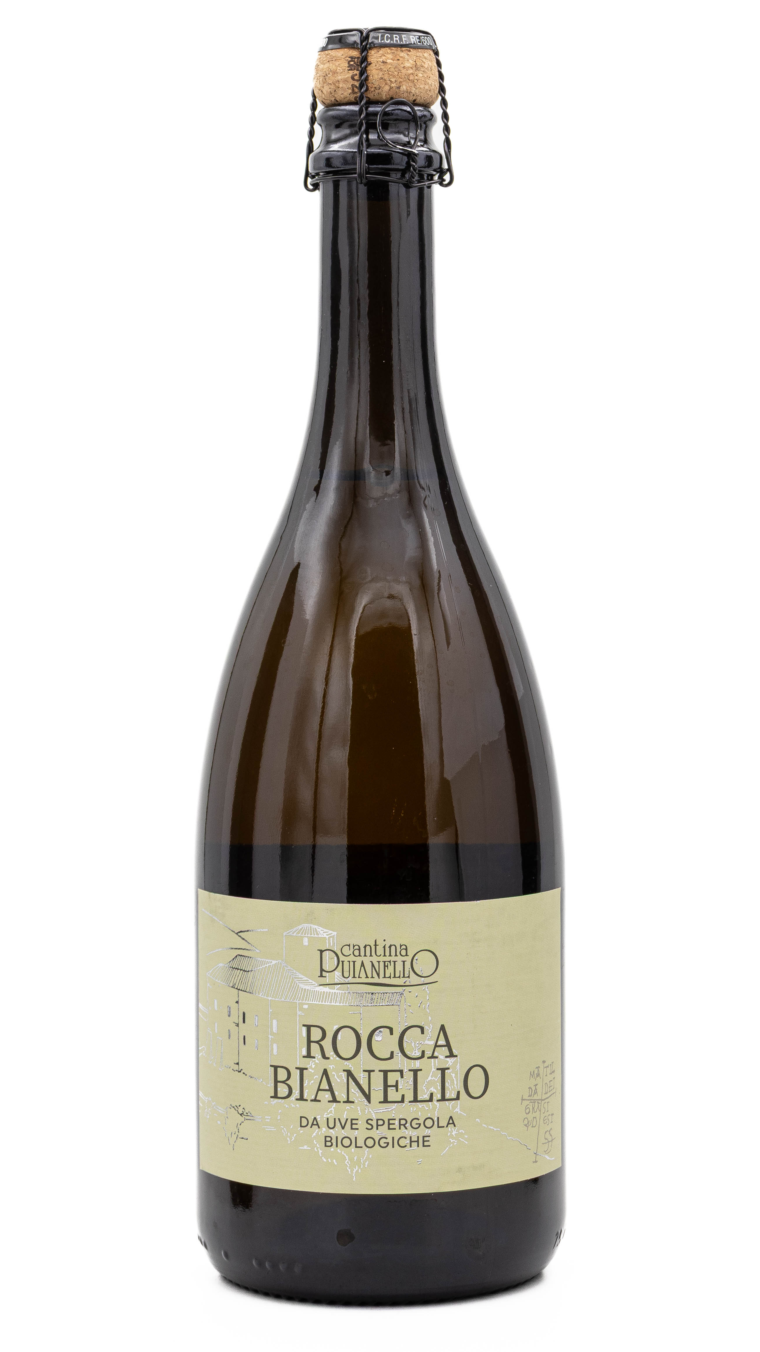 Cantina Puianello, Lambrusco Rocca Bianello frizzante Bianco BIO