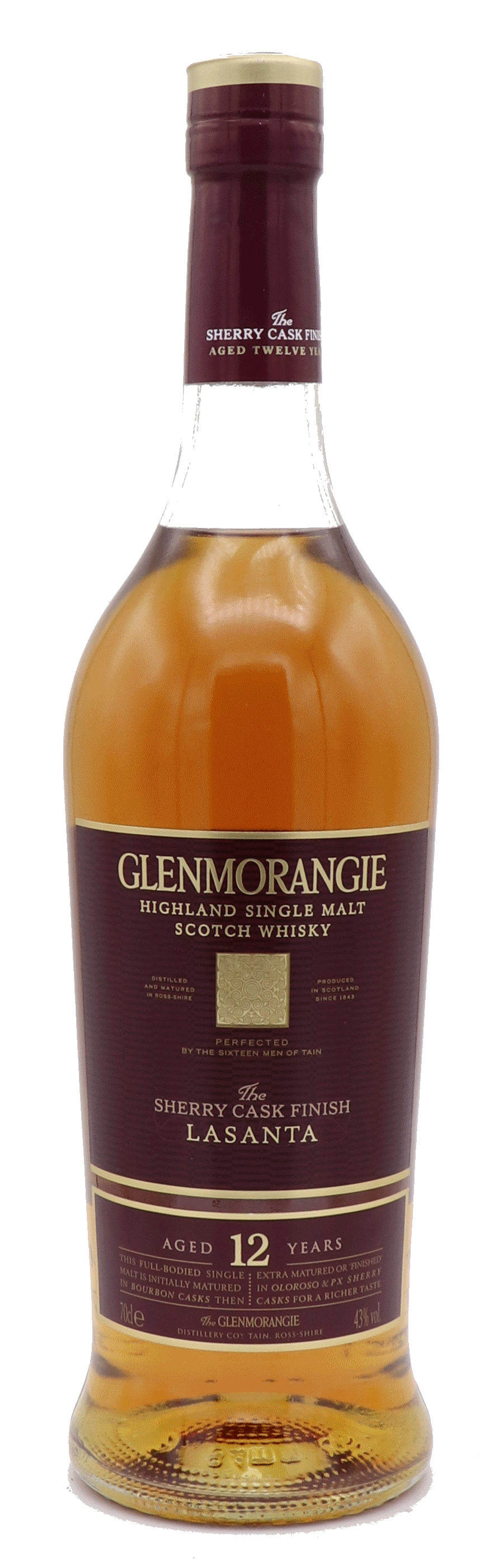 Glenmorangie, Lasanta 12 Years Single Malt 43%