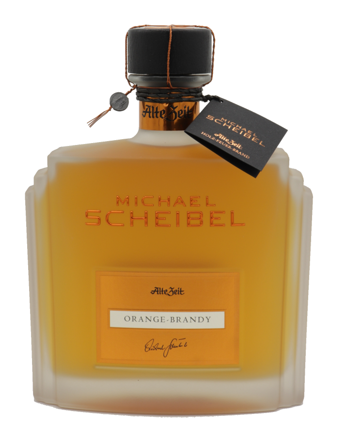 Scheibel Alte Zeit "Orange-Brandy" Likör - naturtrüb 35%
