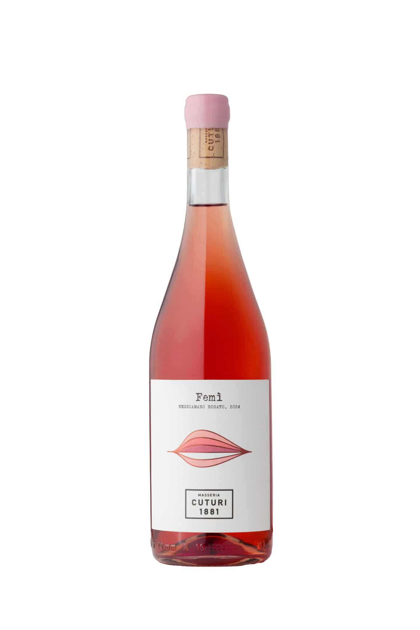Masseria Cuturi 1881, Femì Negroamaro Rosato Salento IGT 2024 -BIO