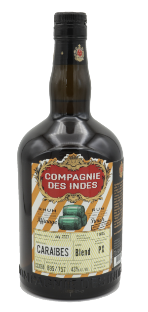 Compagnie des Indes Rum Caraibes PX Cask 43%