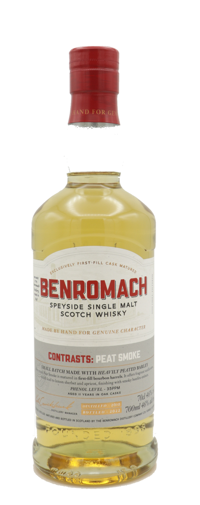 Benromach Contrasts: Peat Smoke 2010/2022 Single Malt Scotch 46%