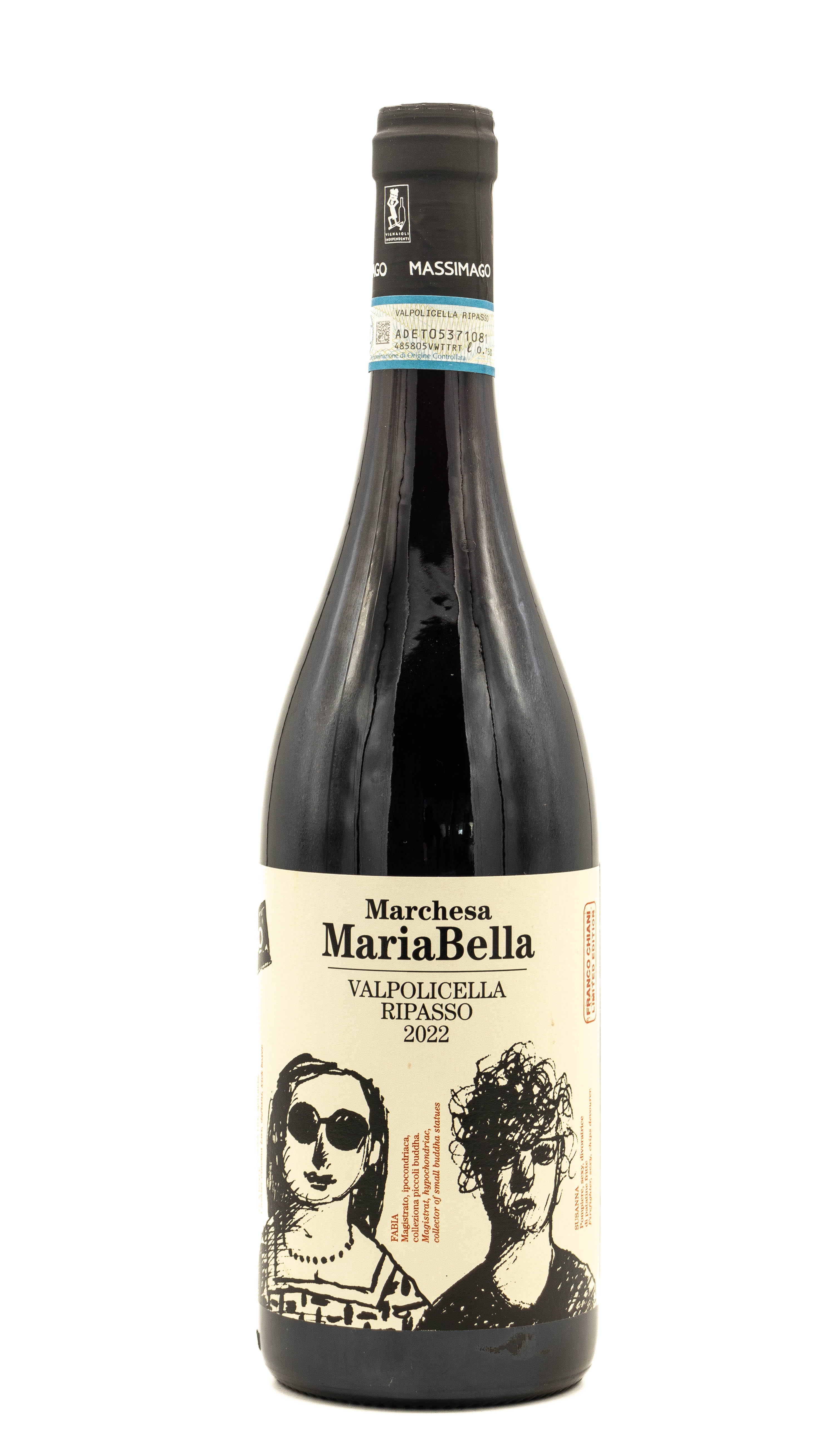 Massimago, Marchesa Maria Bella Valpolicella Ripasso Superiore 2022 - BIO