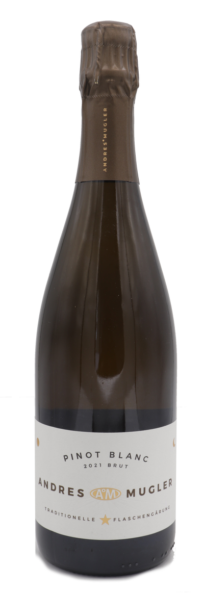 ANDRES   MUGLER Pinot Blanc Brut 2021 - BIO