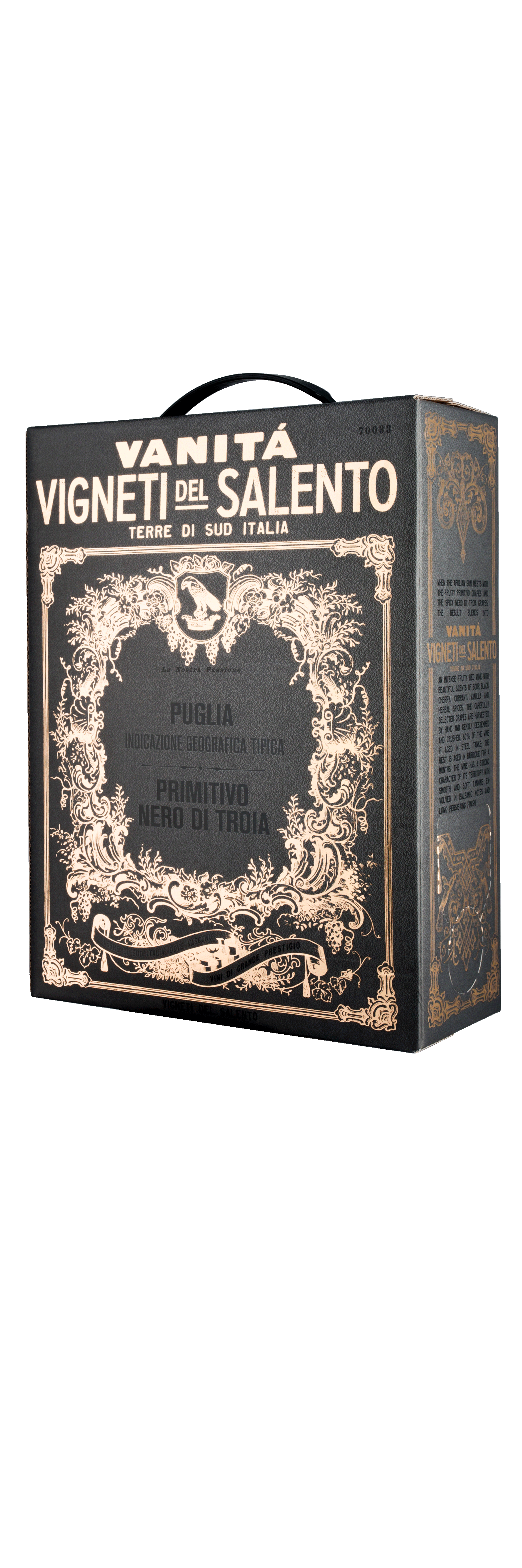Vanita Primitivo/Nero di Troia 3 Ltr. Bag in Box